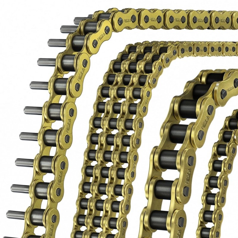 Catena Trasportatore Nichelata RED BOAR CHAIN C2040NP, Rotolo 10 Piedi - Resistente E Pronta All'uso!